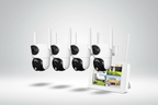 CCTV System H.265 Wi-Fi Enabled