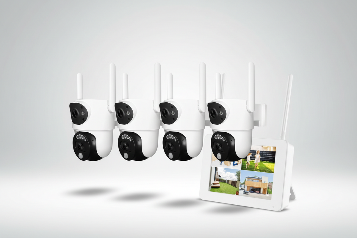 CCTV System H.265 Wi-Fi Enabled