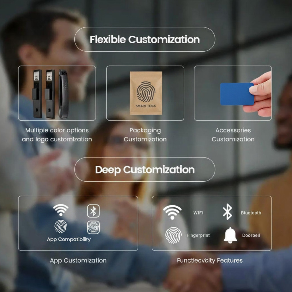 Smart Advanced Biometric Face Recognition Door Lock