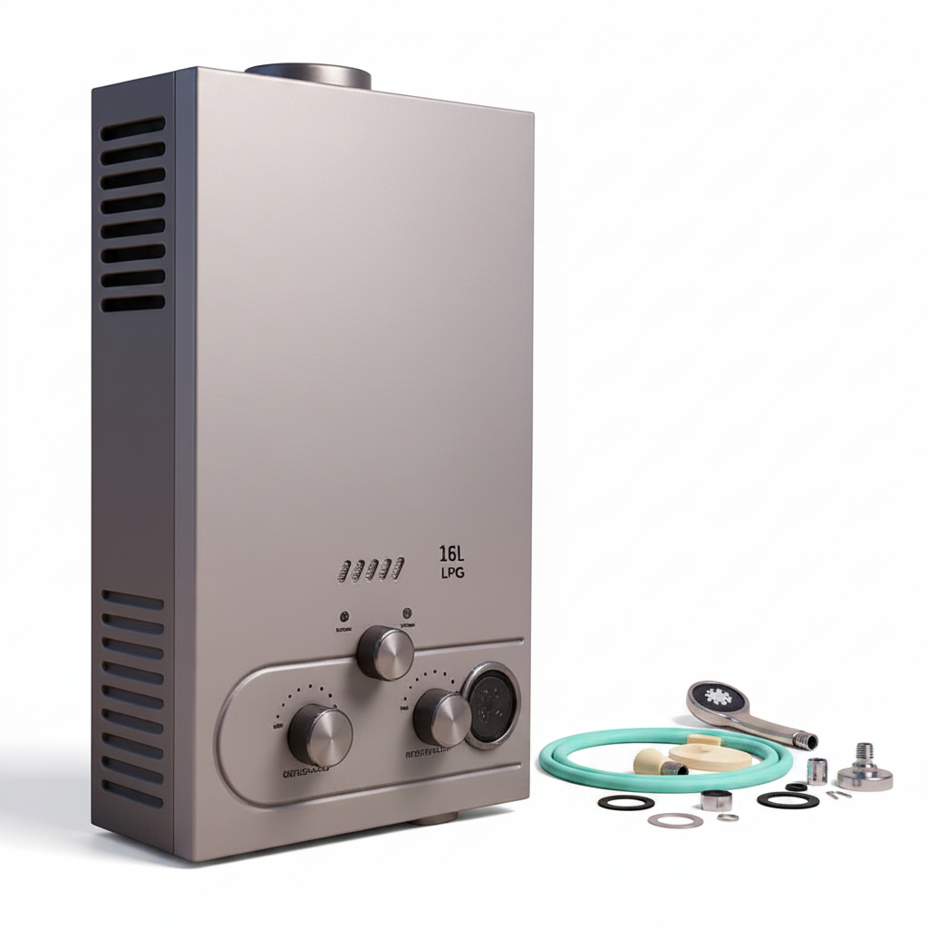 18L LPG/LNG Tankless Gas Geyser – Outdoor & Household