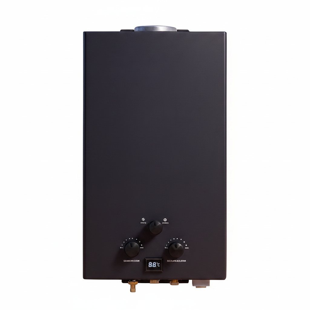 OGMIE 10L Instant LPG Gas Geyser – Stainless Steel, RV & Outdoor