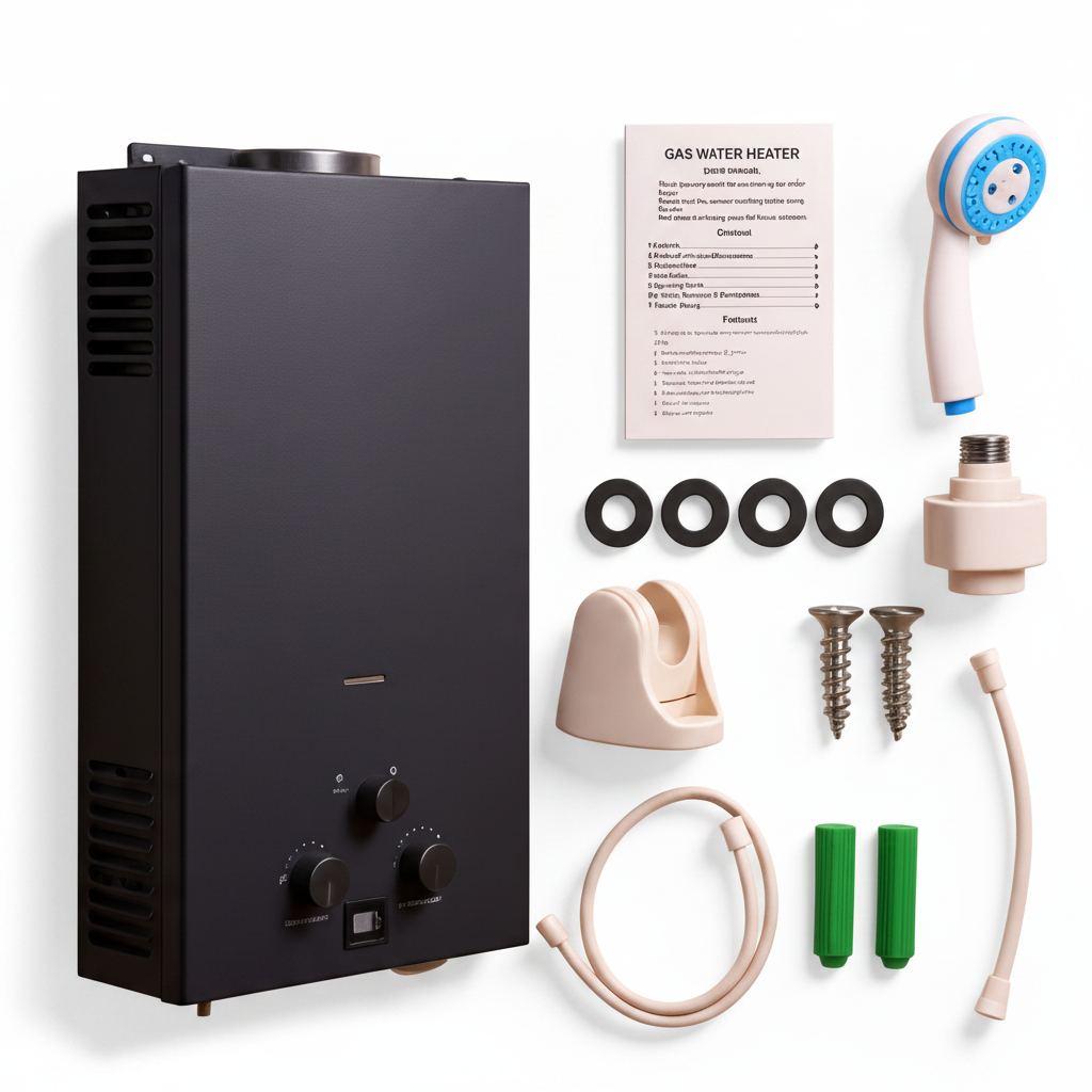 OGMIE 10L Instant LPG Gas Geyser – Stainless Steel, RV & Outdoor