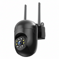 Smart Wi-Fi Security Camera With 360 Panoramic View, Auto Tracking, Night Vision, 080p Full HD