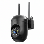 Smart Wi-Fi Security Camera With 360 Panoramic View, Auto Tracking, Night Vision, 080p Full HD