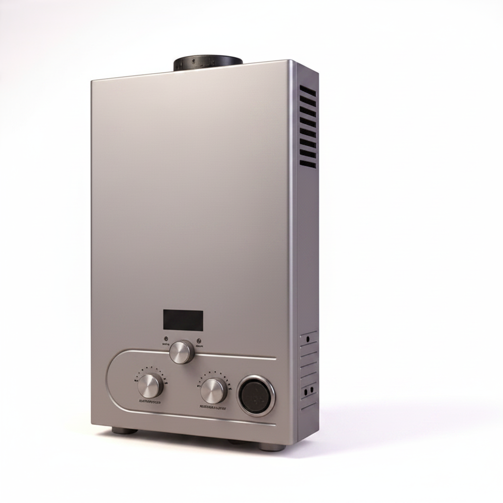 PEIXU 16L Smart LPG Gas Geyser – Stainless Steel, Bathroom