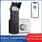 Smart Rim Door Lock Kit For Home Biometric