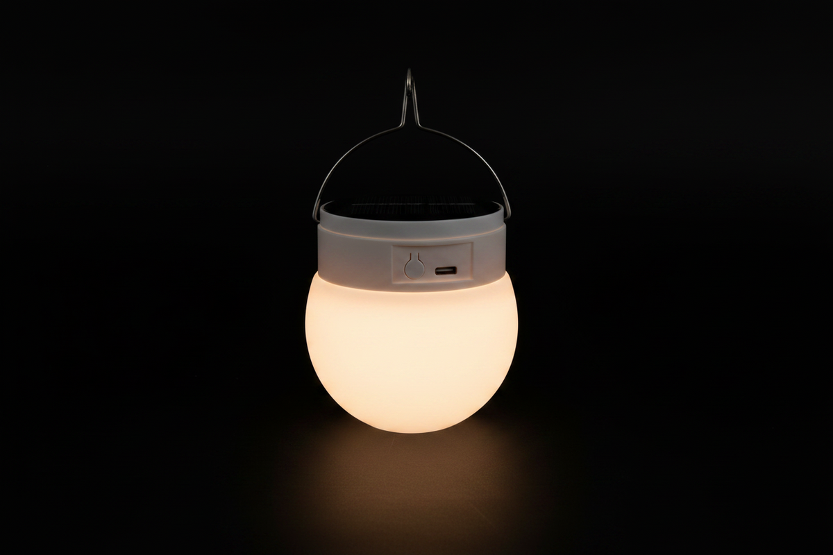 Solar Emergency LED Bulb – IP66, 72 Lamp Heads, Cold White Light