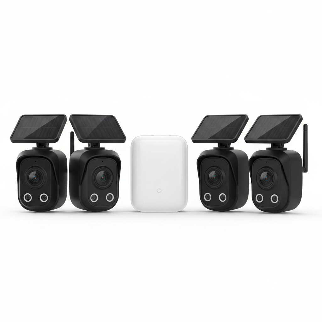 Home Solar Camera kits Wi-Fi enabled