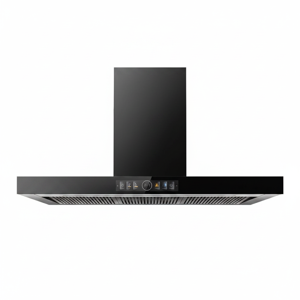 T Shaped Wall-Mounted Vented Range Hood